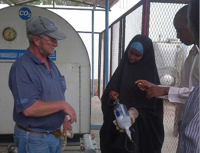 Worldwide Presence - Sampling Training Mogadishu Somalia