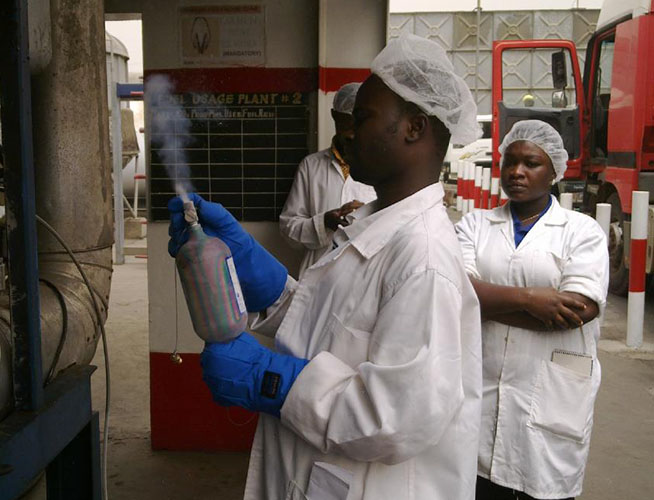 Worldwide Presence - Coca-Cola Bottling in Accra Ghana SPC-1